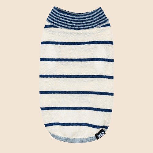 Sea Salt Soda Knit Striped Tank Top